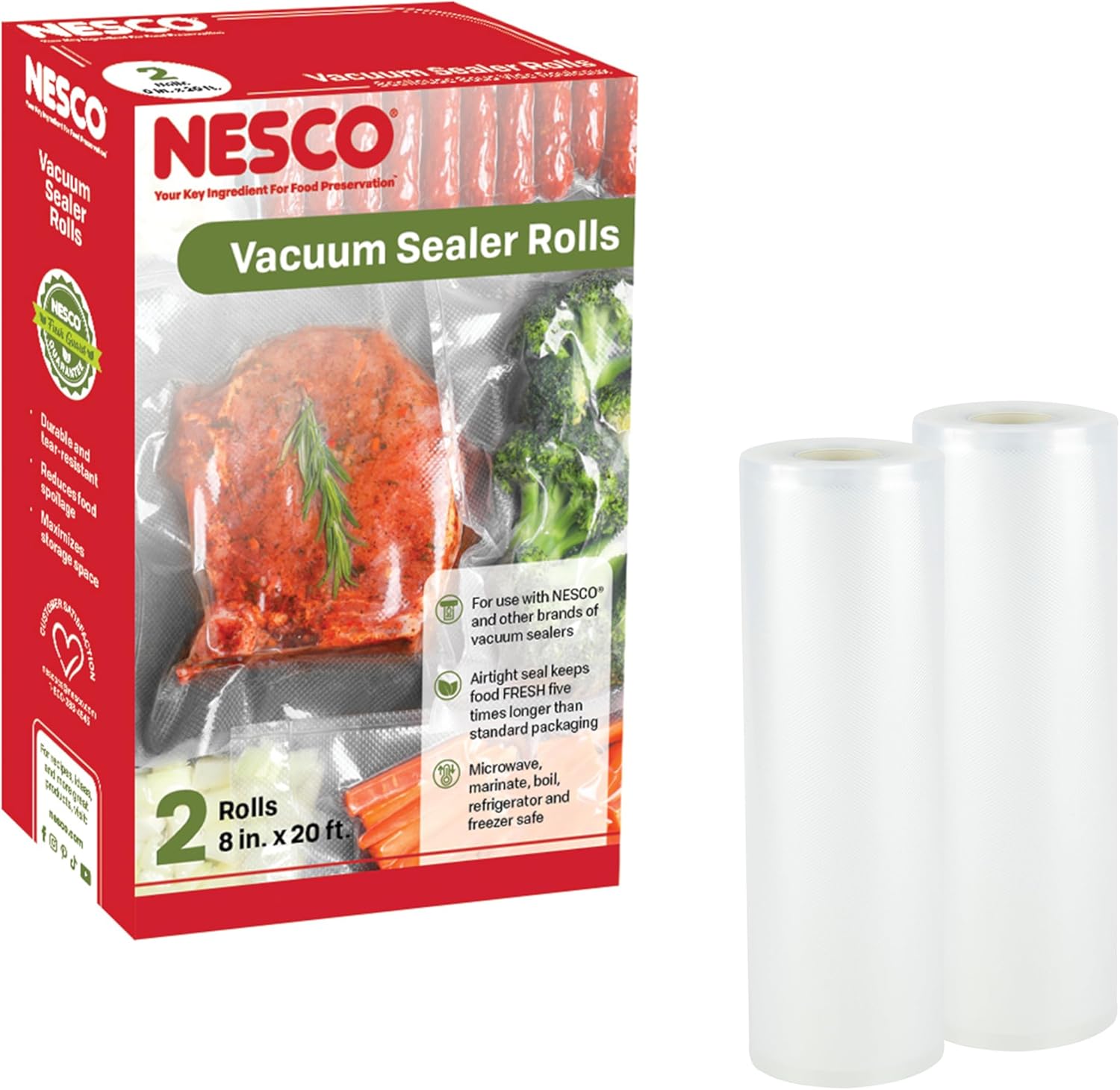 Food Storage Home - Liquid-Friendly Vacuum Sealer Bags for Home