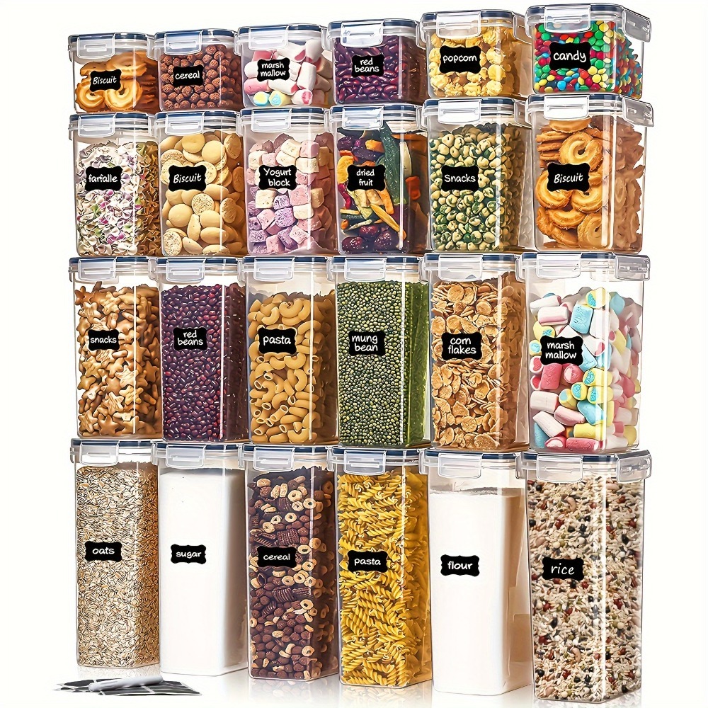 Food Storage Meals - 24Pcs Food Storage Containers 12 Boxes
