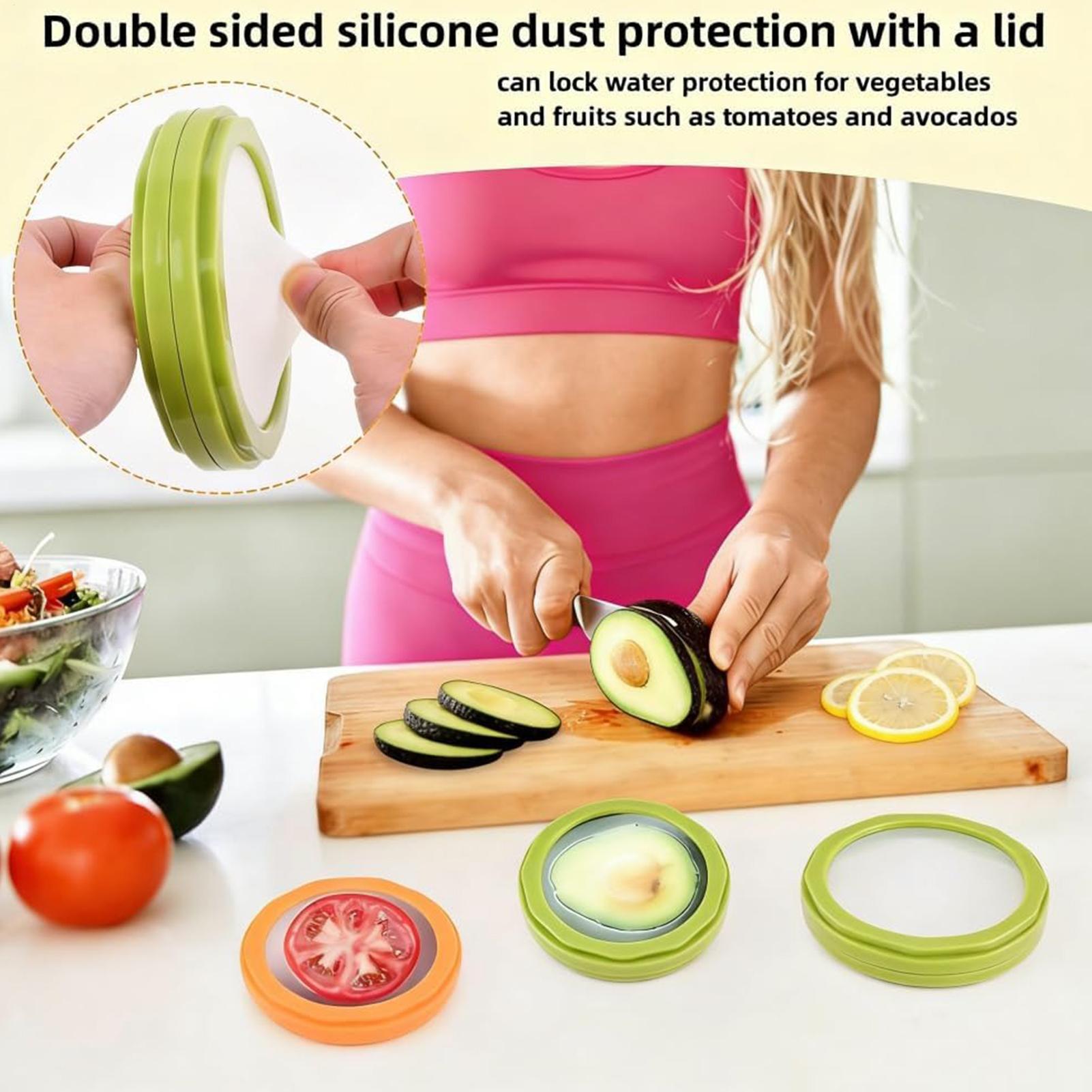 Food Storage Home - Avocado Saver 4-Piece Kitchen Onion Pods
