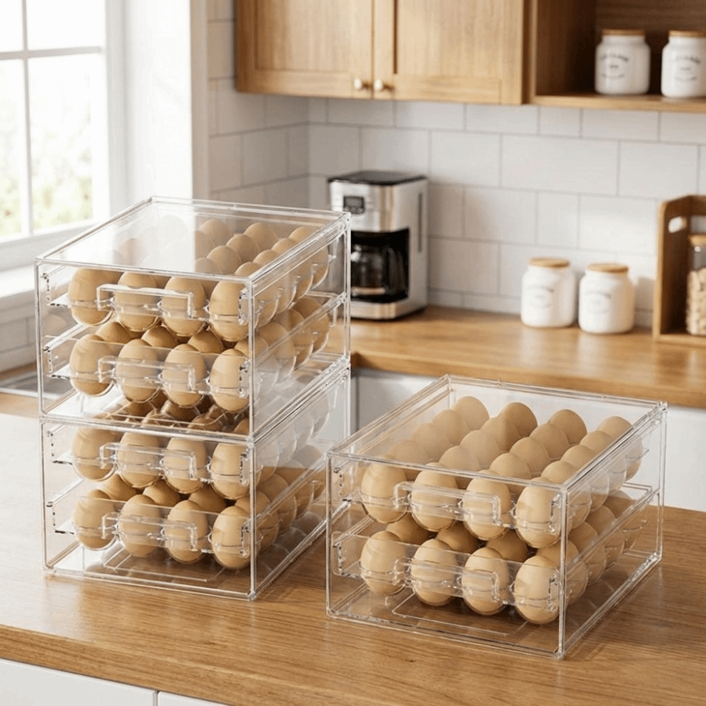 Food Storage Practices - Practical Plastic Egg Storage Box Drawer