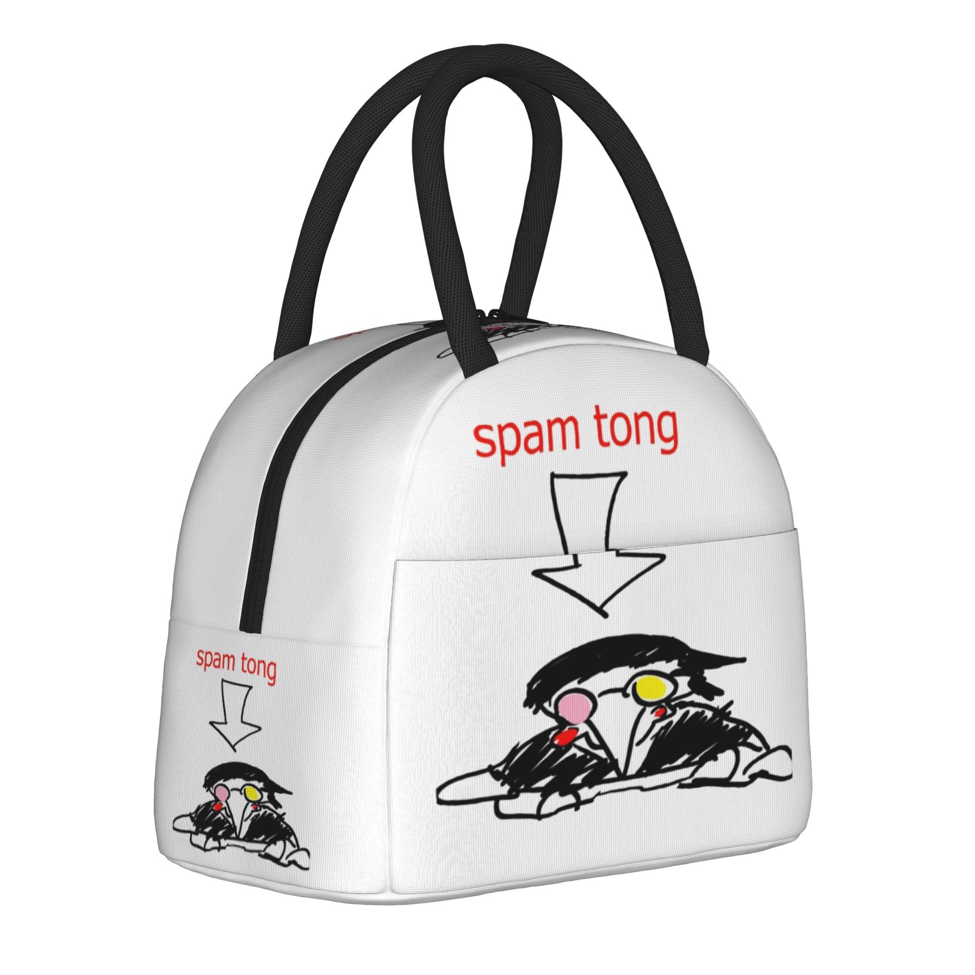 Food Storage Kris - Deltarune Spamton Kris Insulated Lunch Bag
