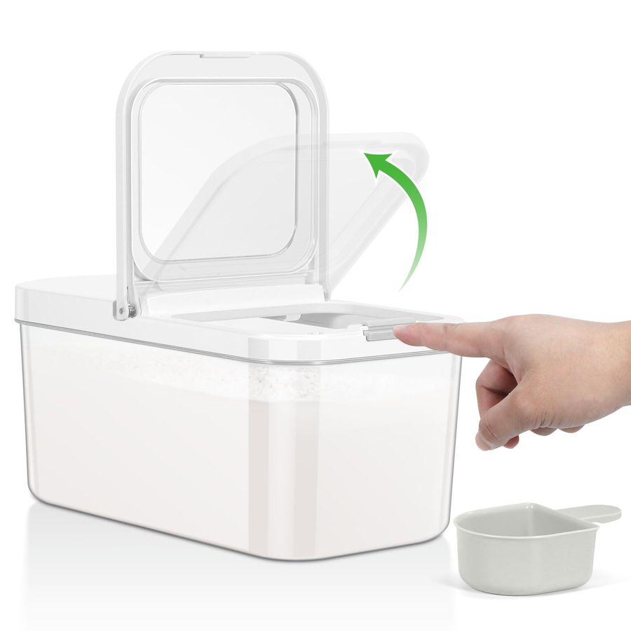 Food Storage 12 Qt - Flour Storage Container 6.5 Qt 12