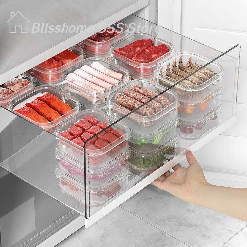 Food Storage Home - 【S】5/10PCS Freeze Meat Preservation Box Refrigerator