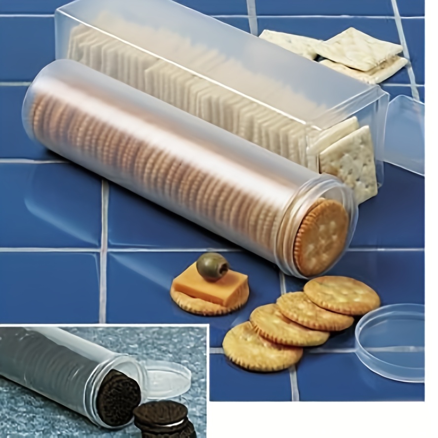 Food Storage Box Plastic - Clear Rectangular Sealed Food Storage Container