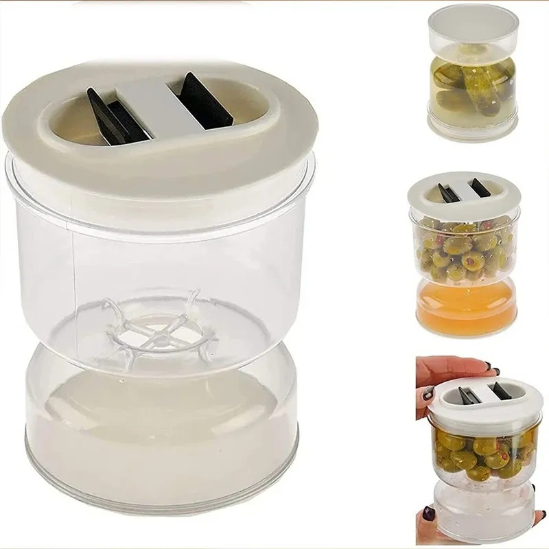 Food Storage Dispenser - Pickles Jar Dry and Wet Dispenser