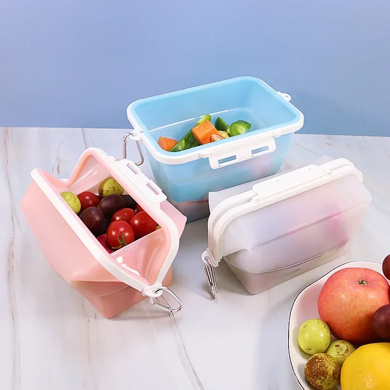 Food Storage Silicone - Silicone Travel Premium Reusable Food Storage