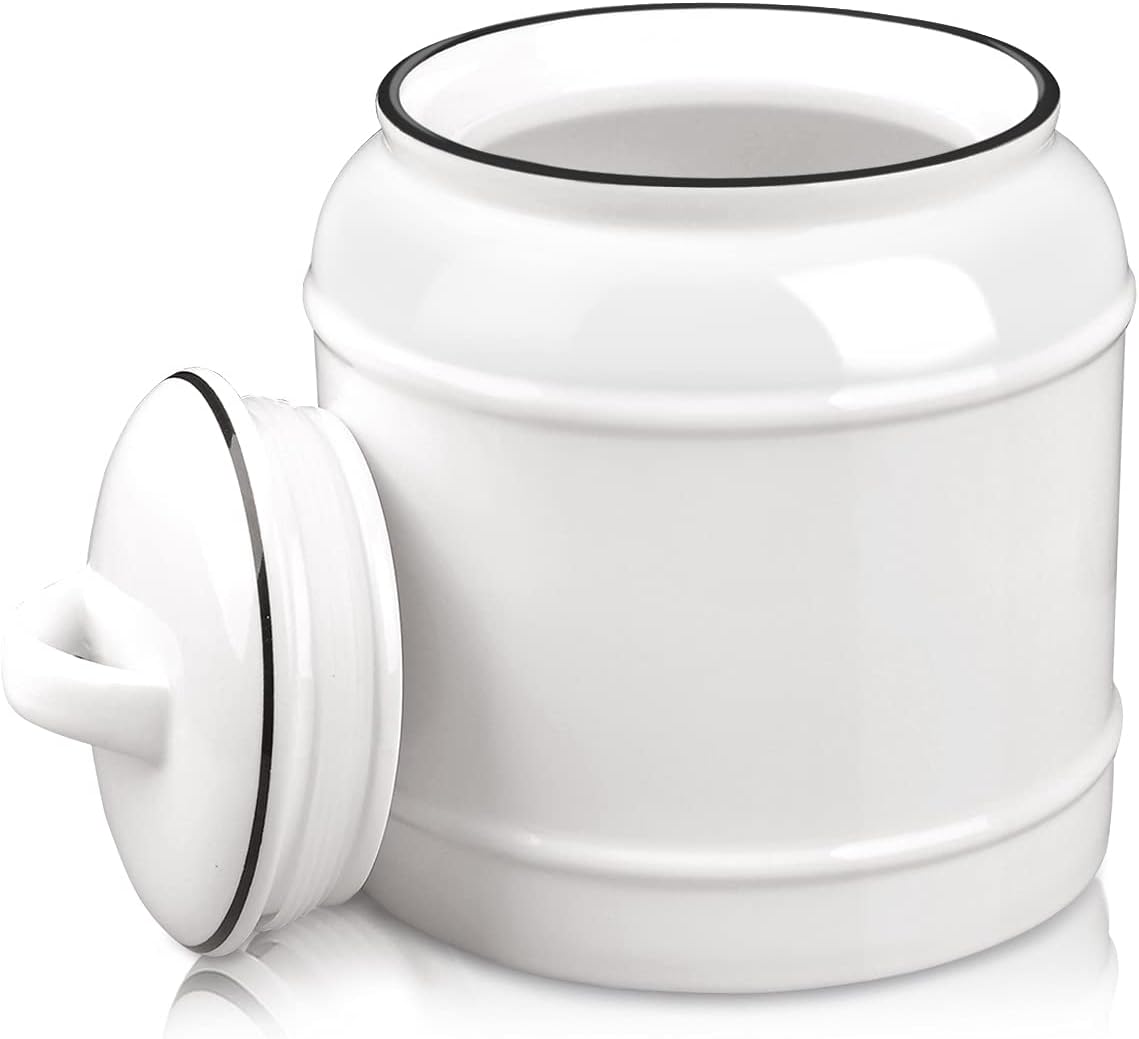 Food Storage Airtight - 9cup/72oz Ceramic Jar for Dry Food