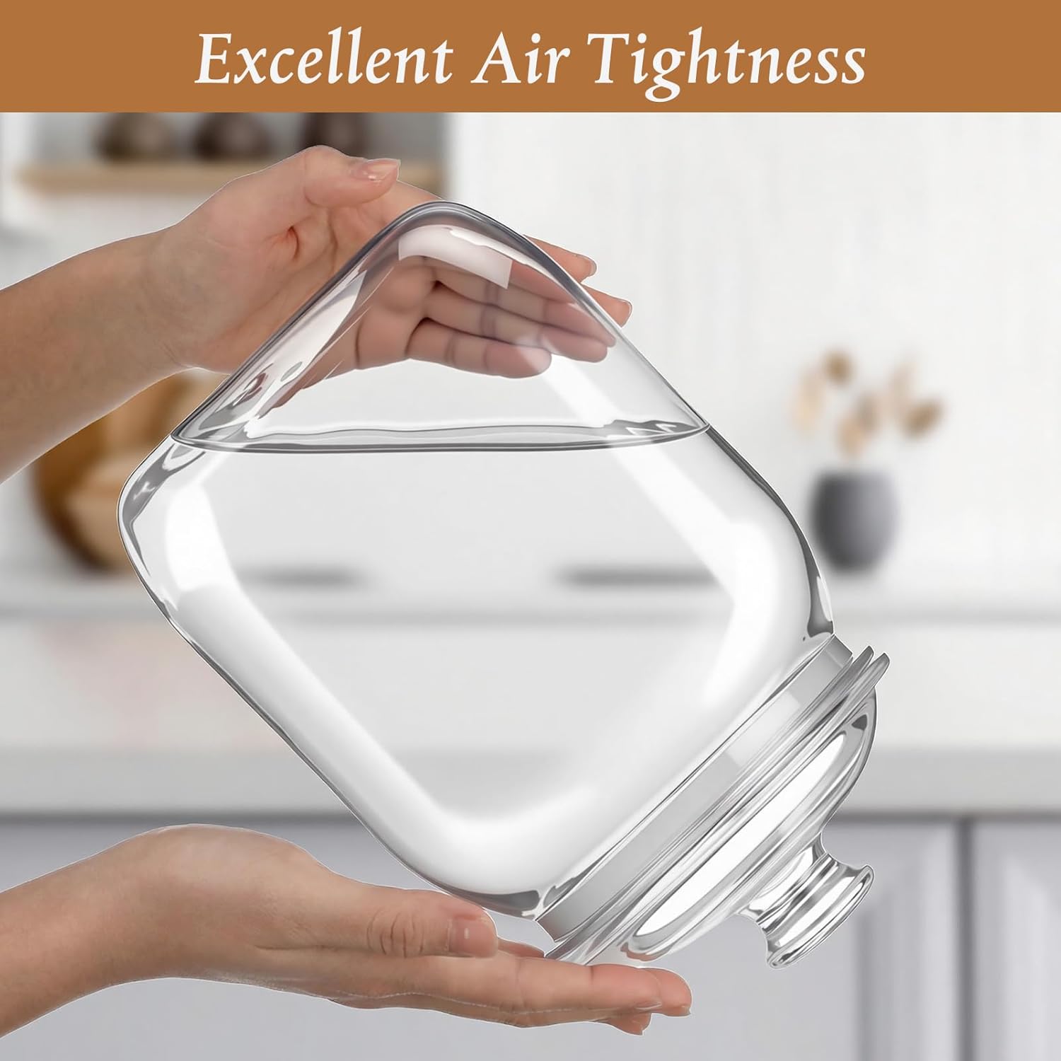 2 Pack Acrylic Cookie Candy Ja - Food Storage Airtight のレビューと価格