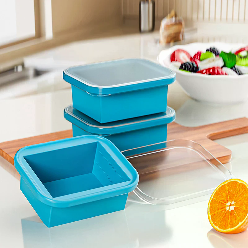 Silicone Freezing Tray With Pl - Food Storage Silicone のレビューと価格