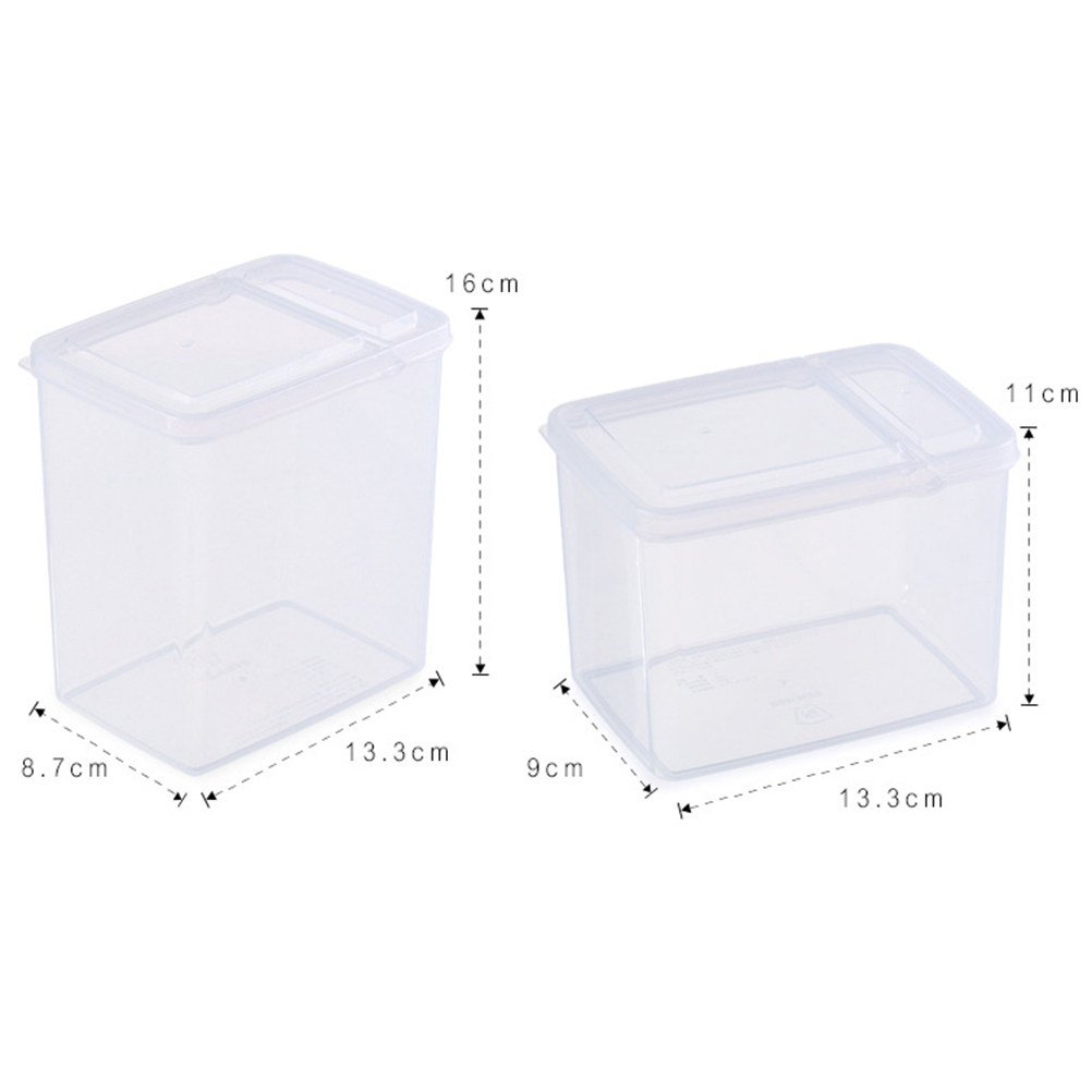 2Pcs Food Storage Containers T - Food Storage Box Plastic のレビューと価格