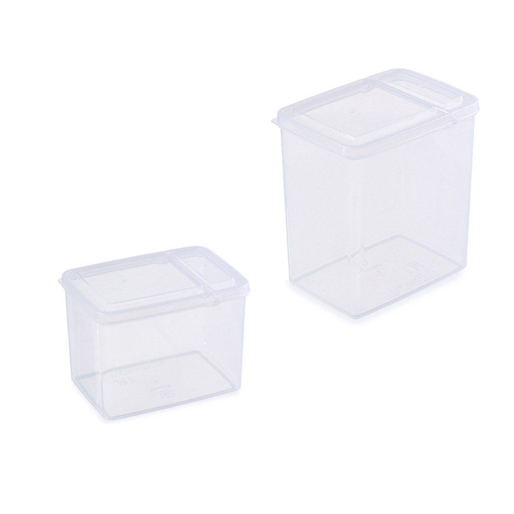 2Pcs Food Storage Containers T - Food Storage Box Plastic のレビューと価格