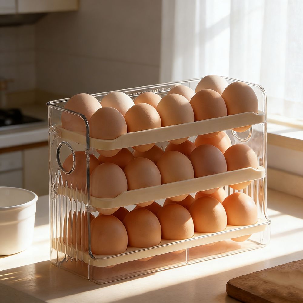 Practical Plastic Egg Storage  - Food Storage Practices のレビューと価格