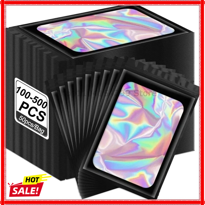 100Pcs  Laser Thicken Plastic  - Food Storage Bags Zip Lock Pouch のレビューと価格