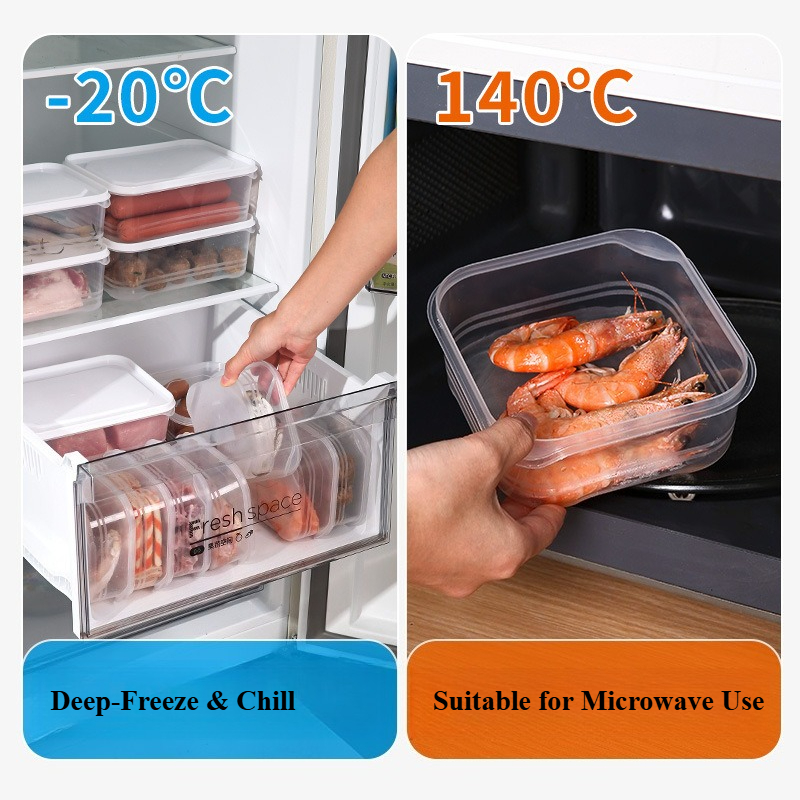 Food-Grade Freezing Container  - Food Storage Box Plastic のレビューと価格