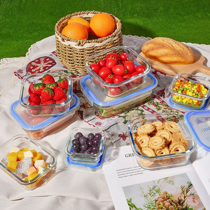 Glass Meal Prep Containers Lun - Food Storage Lunch Box のレビューと価格