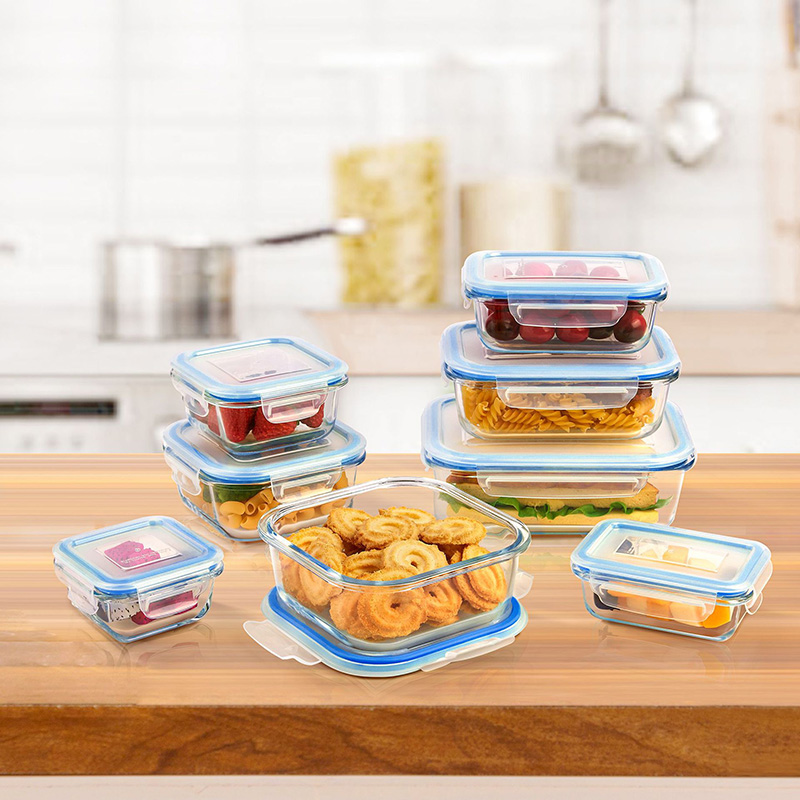 Glass Meal Prep Containers Lun - Food Storage Lunch Box のレビューと価格
