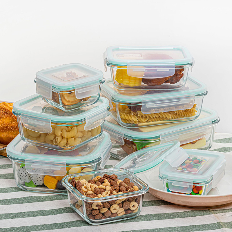 Glass Meal Prep Containers Lun - Food Storage Lunch Box のレビューと価格
