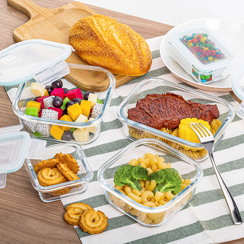 Glass Meal Prep Containers Lun - Food Storage Lunch Box のレビューと価格