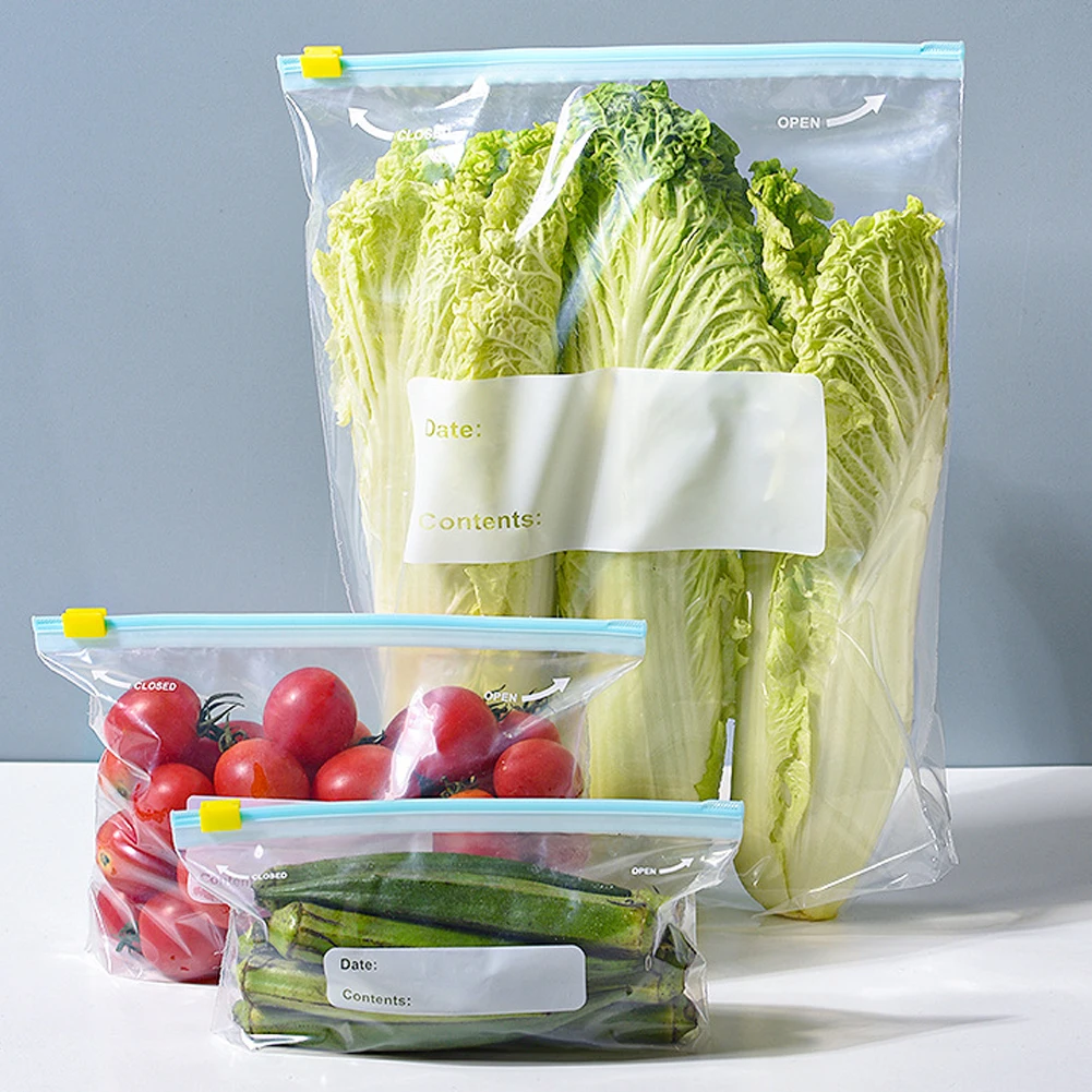 10Pcs Reusable Zipper Bag Stan - Food Storage Bags Zip Lock Pouch のレビューと価格