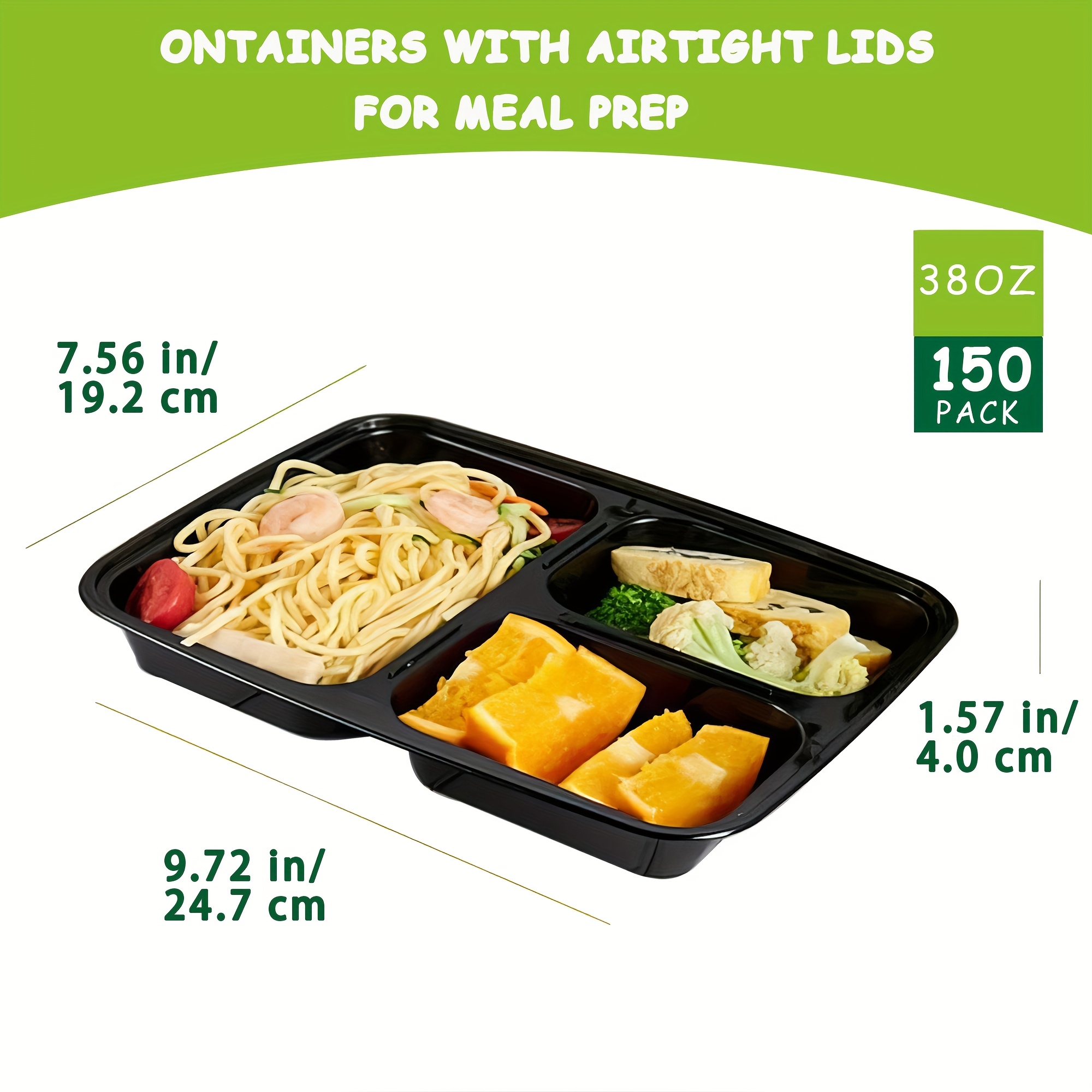 300pcs Meal Prep Containers 15 - Glass Meal Prep Container のレビューと価格