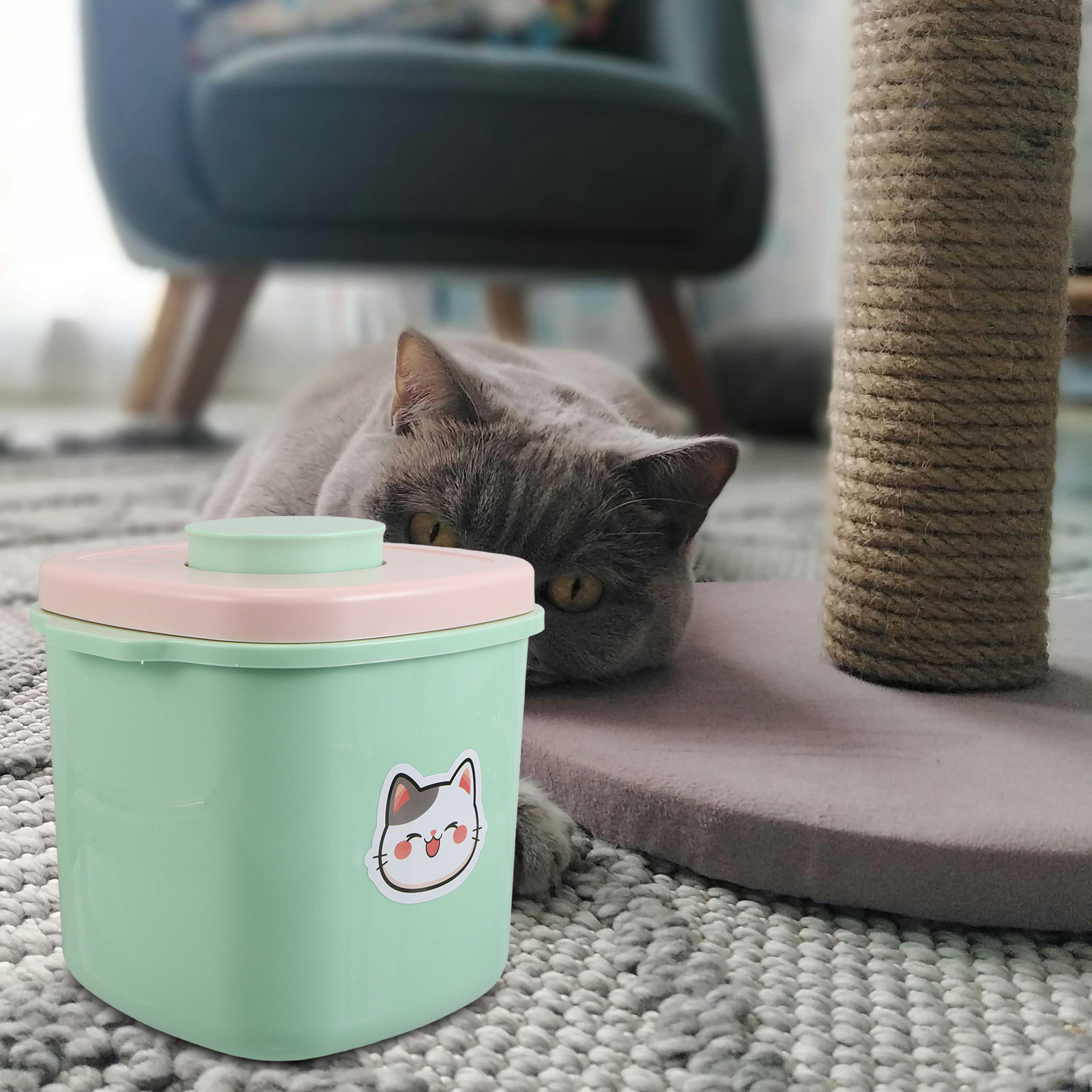 Dog Cat Food Storage Bin Airti - Food Storage Home のレビューと価格