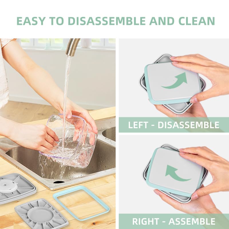 Ankou 3Pcs 1.2L Pop Airtight F - Food Storage Meals のレビューと価格