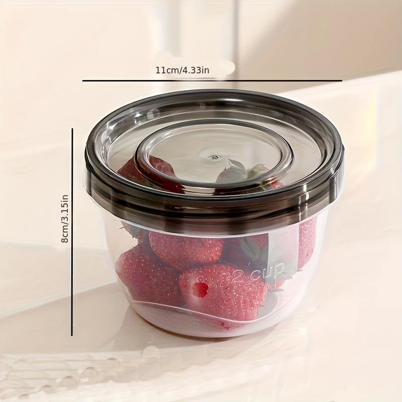 2 Transparent Sealed Food Stor - Food Storage Box Plastic のレビューと価格