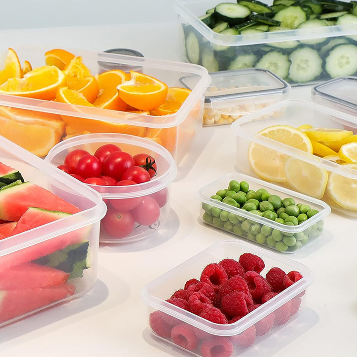 24Pcs/set Food Storage Box Set - Food Storage Box Plastic のレビューと価格