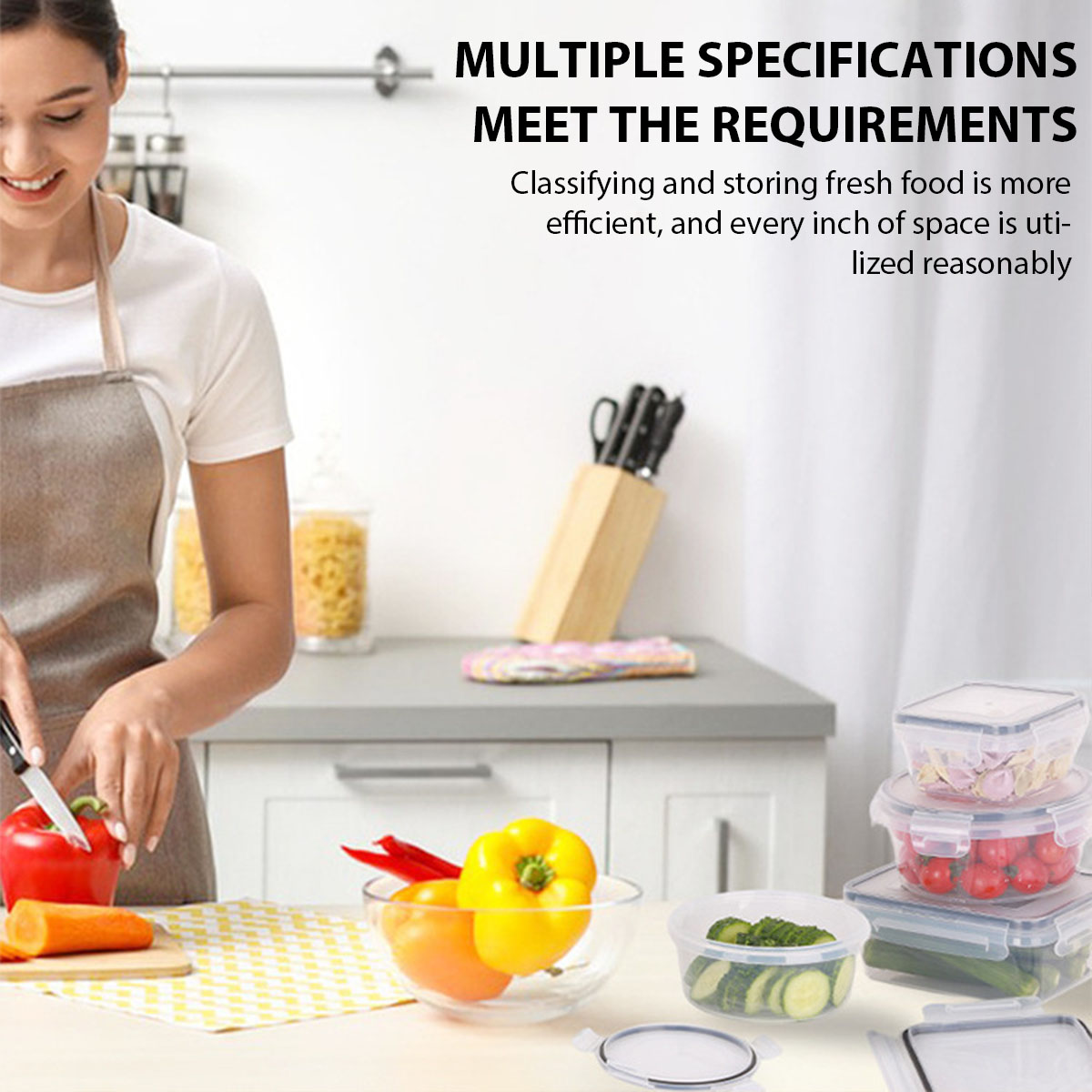 24Pcs/set Food Storage Box Set - Food Storage Box Plastic のレビューと価格