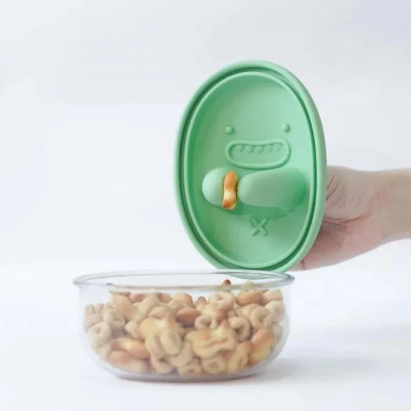 Hands-free snack box, no crumb - Food Storage Silicone のレビューと価格