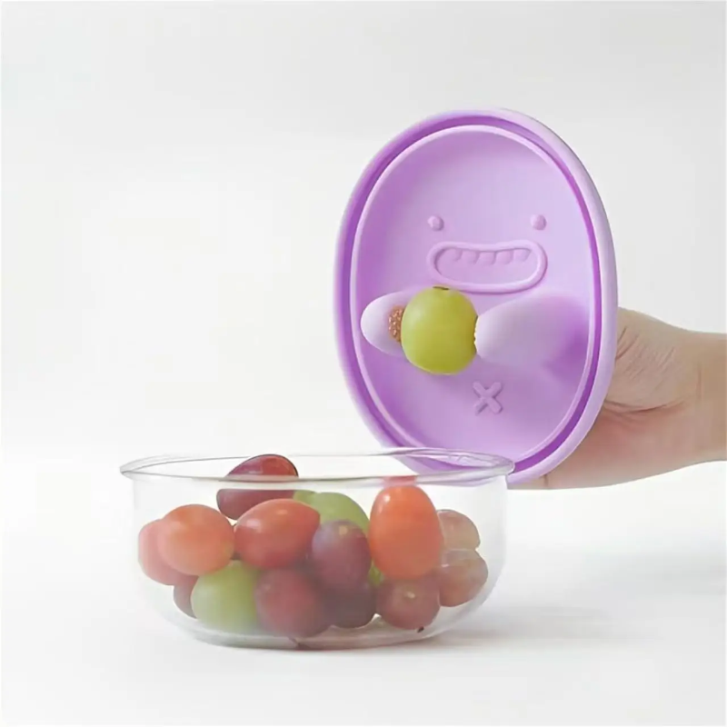 Hands-free snack box, no crumb - Food Storage Silicone のレビューと価格