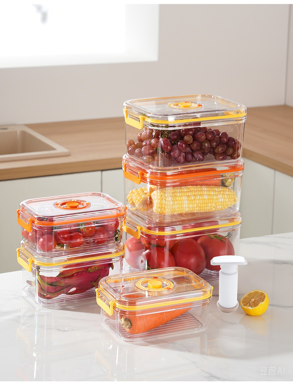 Vacuum Fresh-keeping Box Refri - Food Storage Refrigerator のレビューと価格