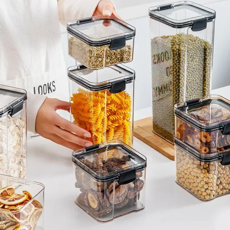 460-1800ml Sets Stackable Kitc - Food Storage Jar Set のレビューと価格