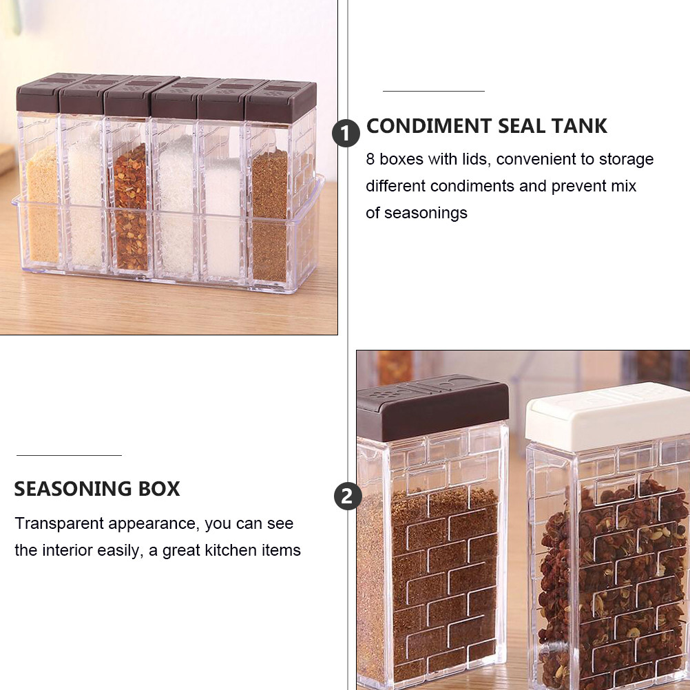 8Pcs Premium Food-Grade PP Box - Food Storage Box Plastic のレビューと価格