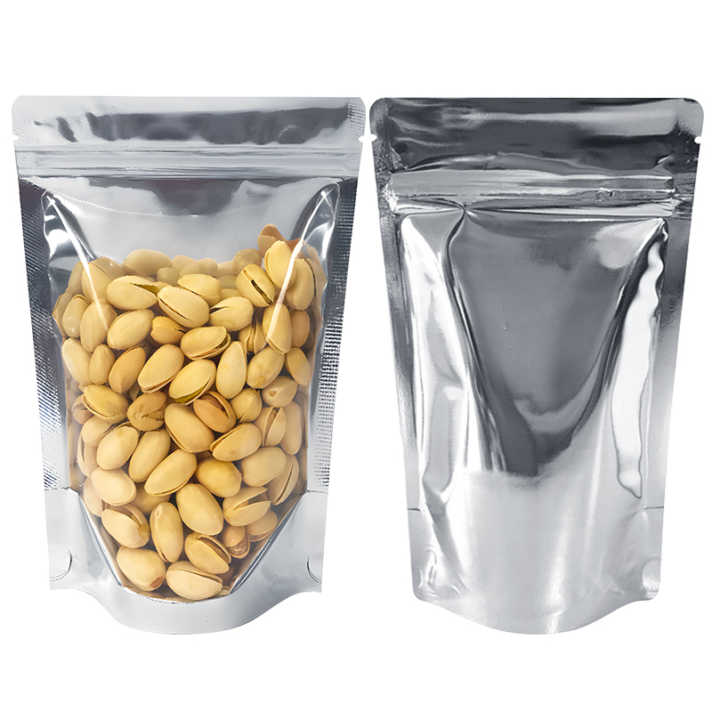 100pcs One Side Aluminum Foil  - Food Storage Bags Zip Lock Pouch のレビューと価格