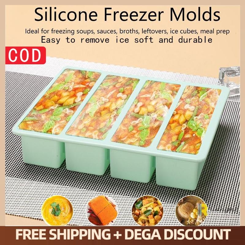 Extra Large Silicone Food Tray - Food Storage Silicone のレビューと価格