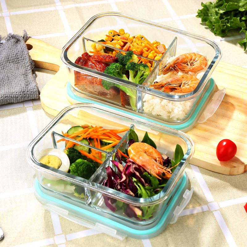 Glass Fresh-Keeping Box high B - Glass Meal Prep Container のレビューと価格
