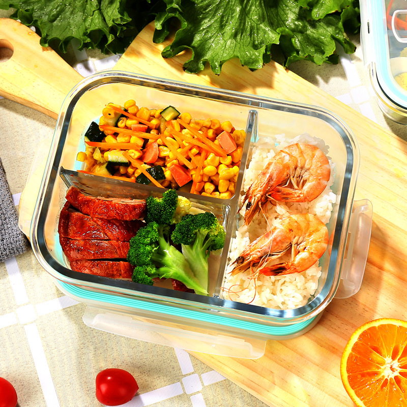 Glass Fresh-Keeping Box high B - Glass Meal Prep Container のレビューと価格