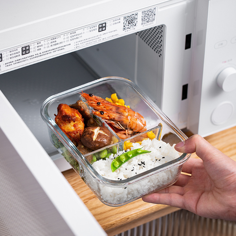 Glass Fresh-Keeping Box high B - Glass Meal Prep Container のレビューと価格