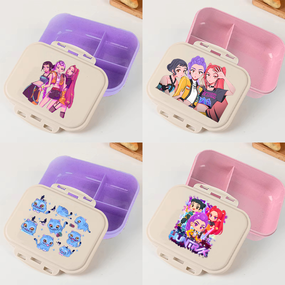 KPop Demon Hunters Lunch Box A - Food Storage Lunch Box のレビューと価格