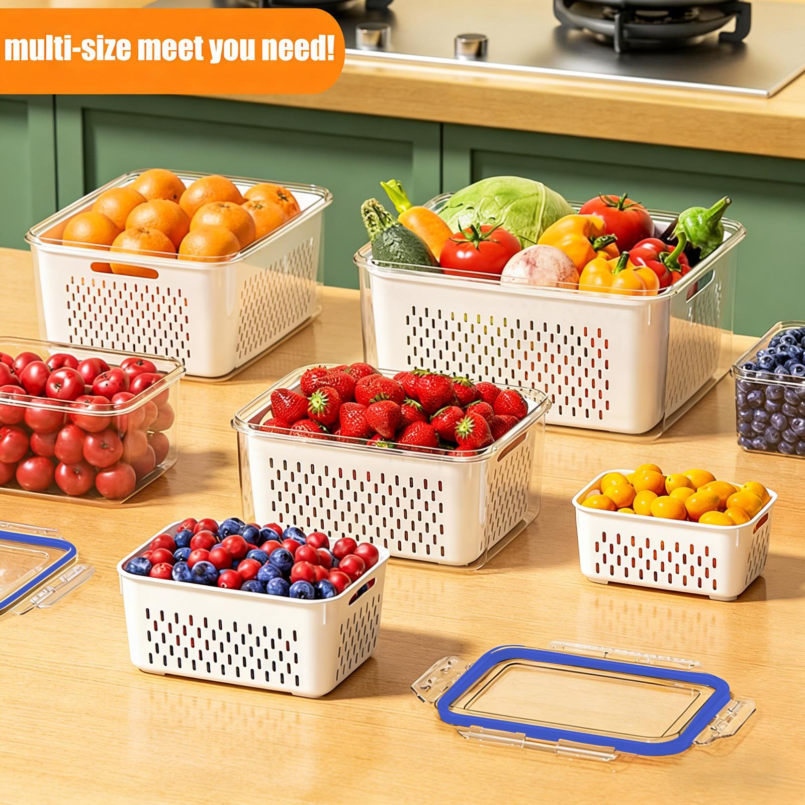 4-in-1 Leakproof Fruit Storage - Food Storage Jar Set のレビューと価格