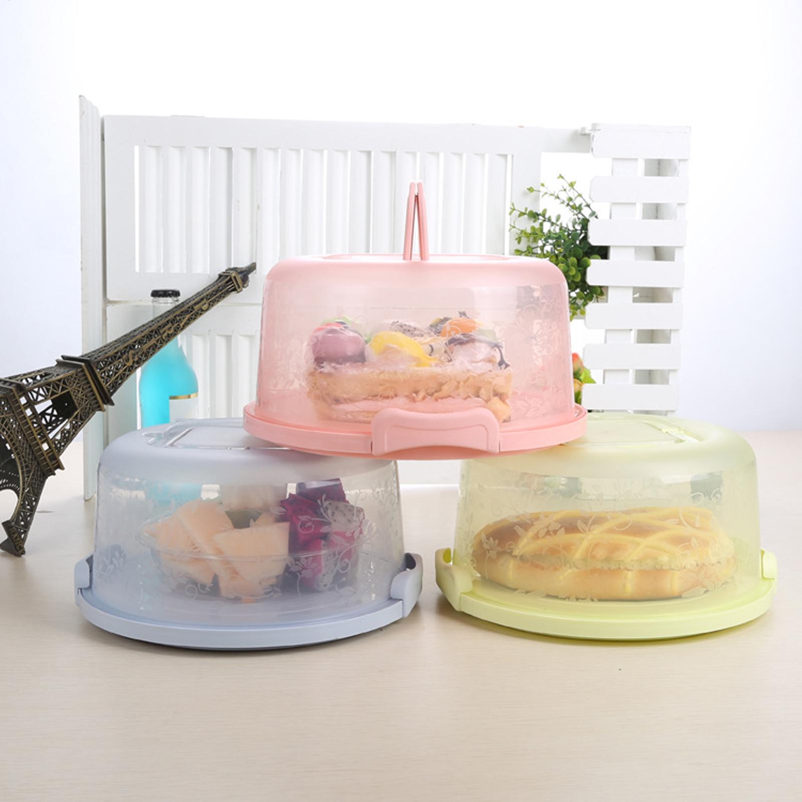 Handheld Cake Carrier Reusable - Food Storage Box Plastic のレビューと価格