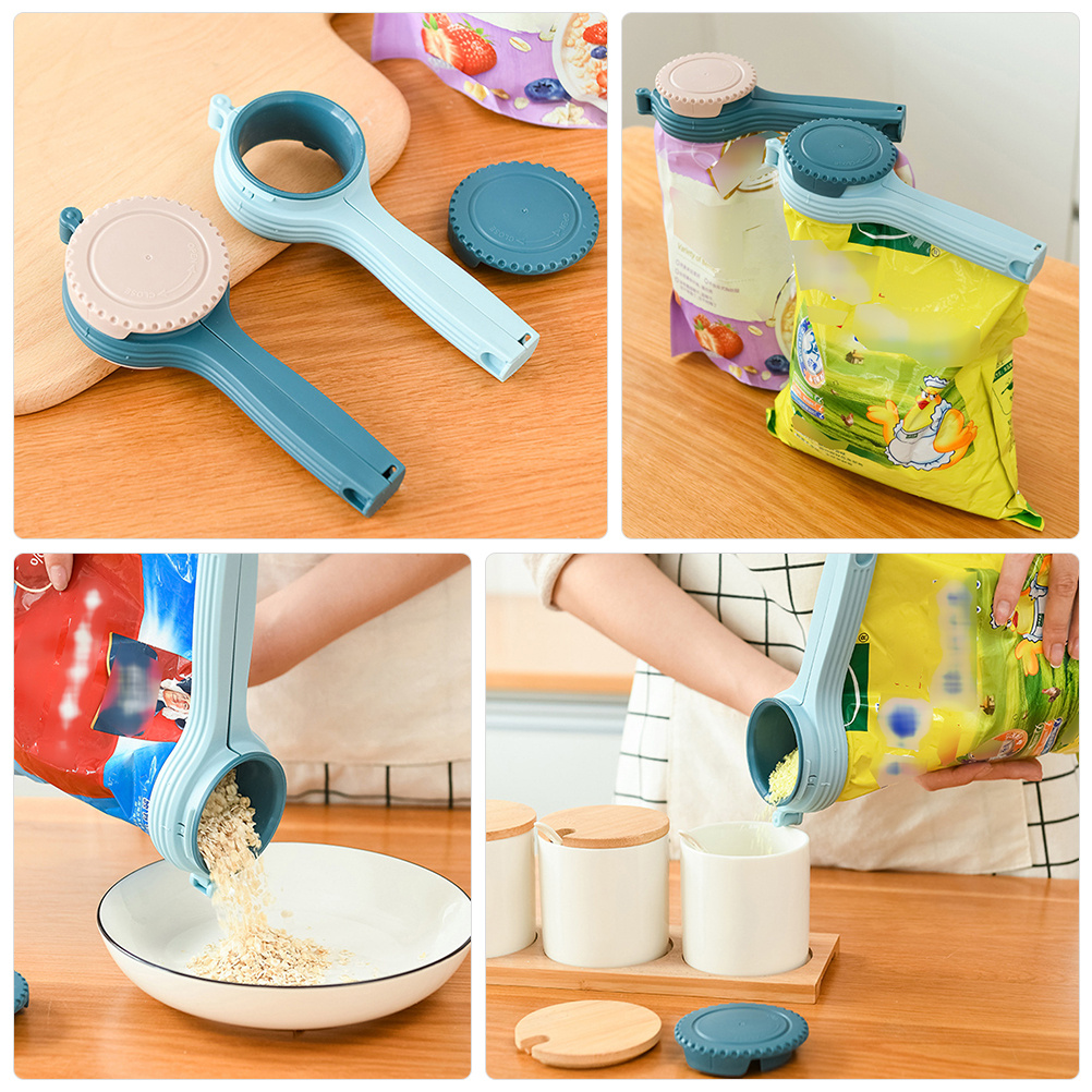 1Pcs Leakproof Bag Sealing Cla - Food Storage Dispenser のレビューと価格