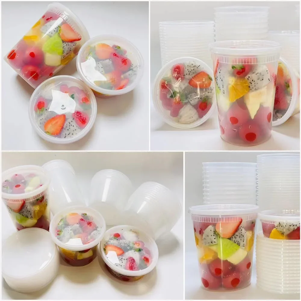 24pcs Deli Food Storage Contai - Food Storage Boxes With Lids のレビューと価格