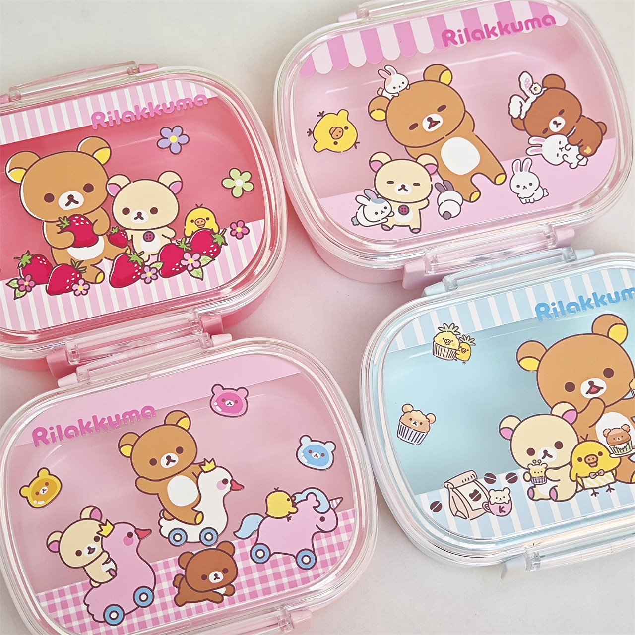 Rilakkuma Lunch Box for Kids S - Food Storage Lunch Box のレビューと価格
