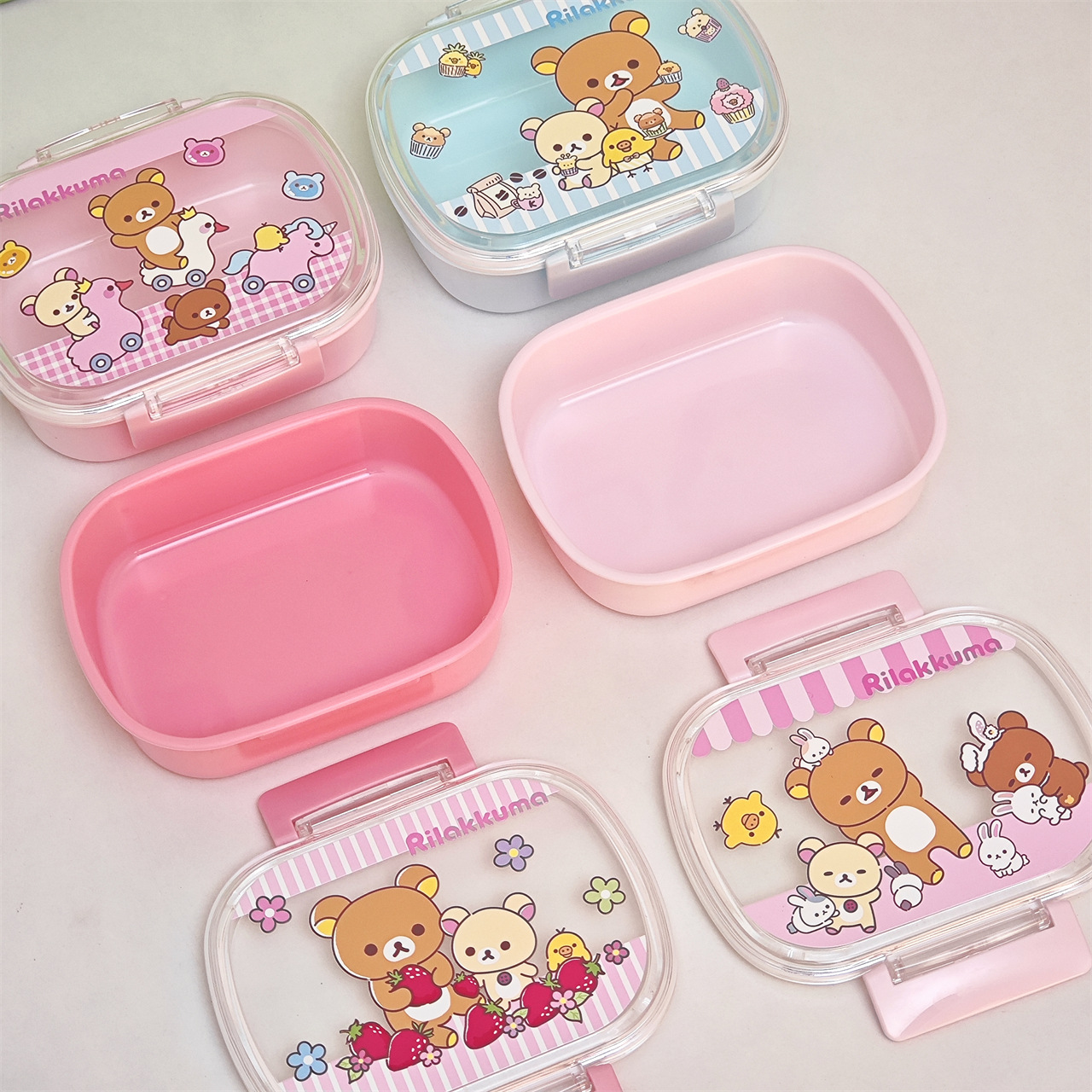Rilakkuma Lunch Box for Kids S - Food Storage Lunch Box のレビューと価格
