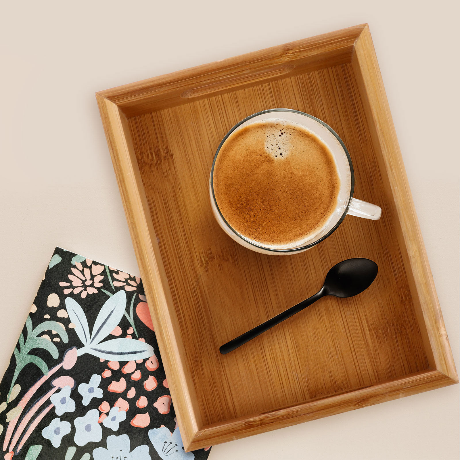 Bamboo Food Serving Tray Pract - Food Storage Practices のレビューと価格