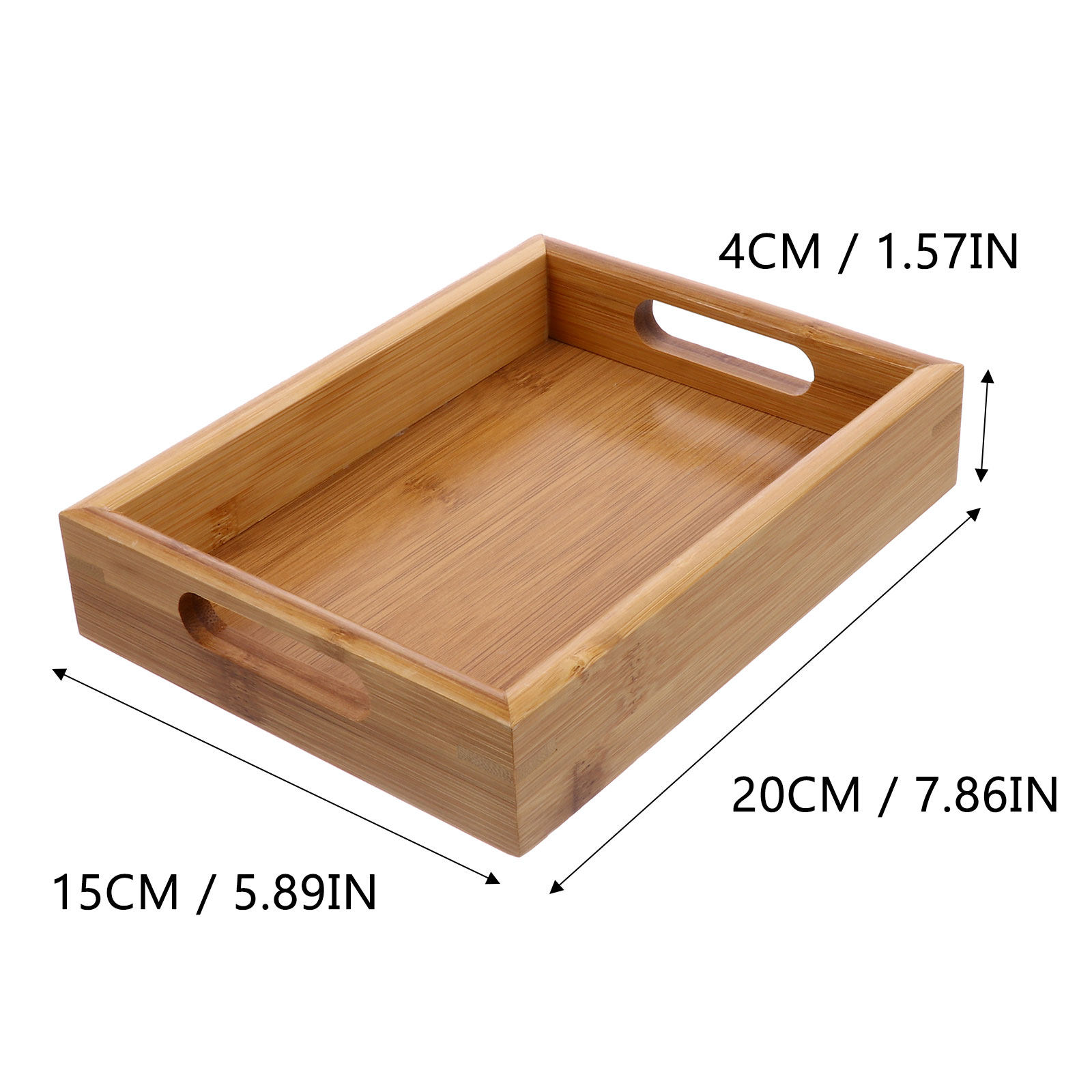 Bamboo Food Serving Tray Pract - Food Storage Practices のレビューと価格