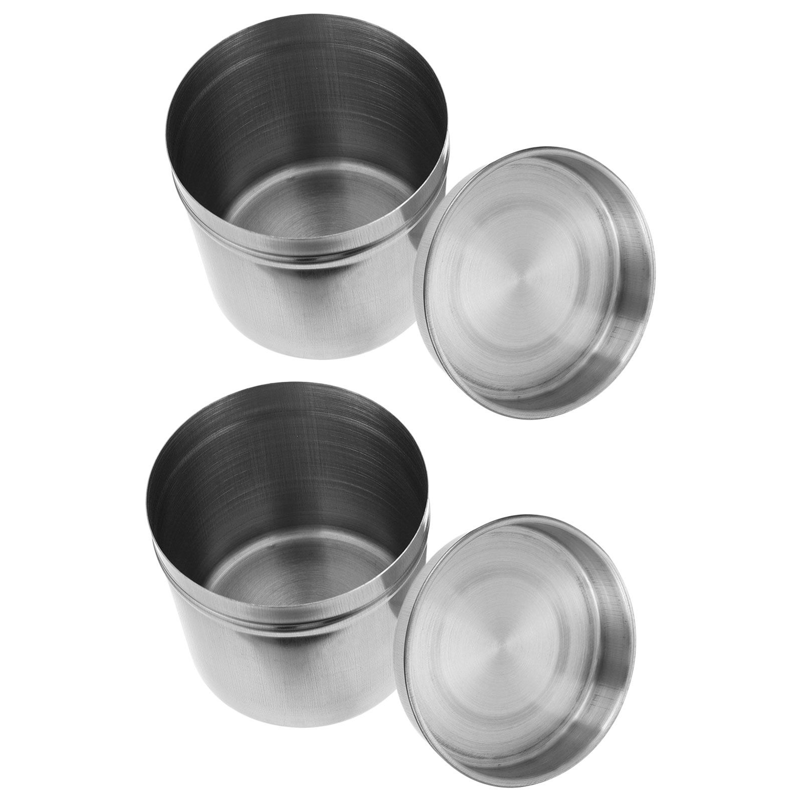 2Pcs Stainless Steel Household - Food Storage Home のレビューと価格