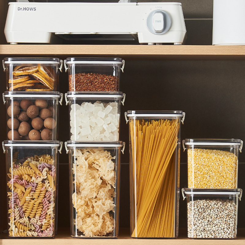 Sealed Jars For Kitchen Storag - Food Storage Jar Set のレビューと価格